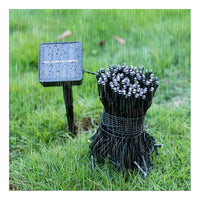 Luces Navidad Guirnalda Solar 100 Led 10 Metros Decorativa