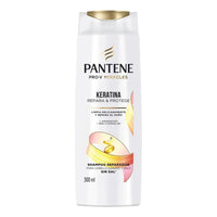 X2 Shampoo Pantene Keratina Repara & Protege Sin Sal 300ml