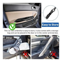 X3 Quitasol Parasol Parabrisa Auto Tipo Sombrilla Cubre Sol