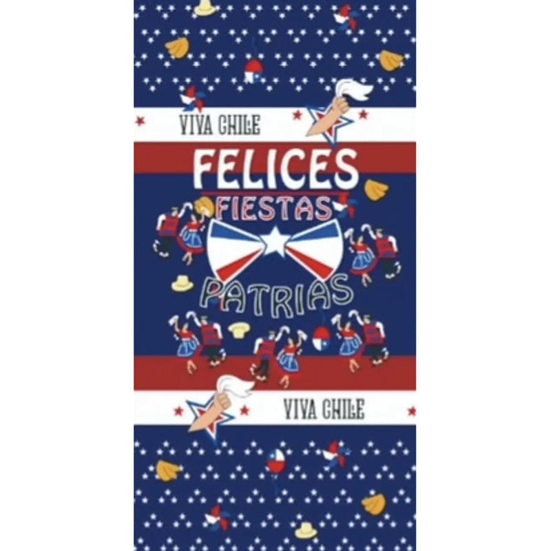 X2 Funda De Puerta Decoración Fechas Patrias 100x210cm M3