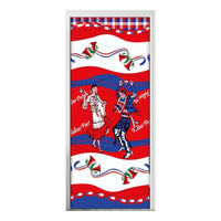 X2 Funda De Puerta Decoración Fechas Patrias 100x210cm M5