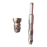 Set De Pipa Diseño Calavera + Moledor + Rejillas