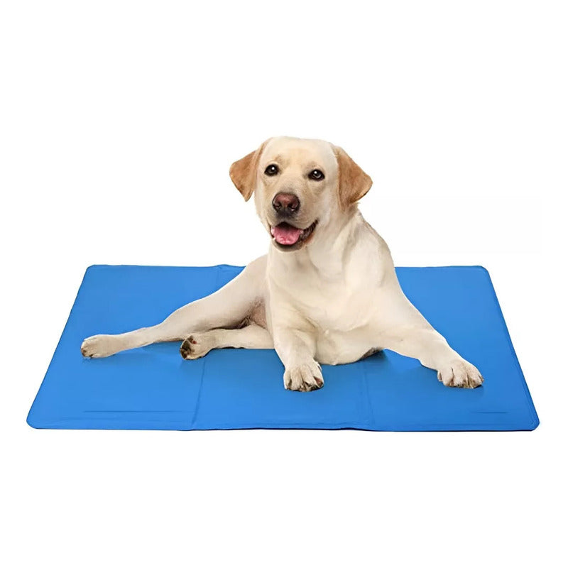 Manta Refrescante Para Perros 90x50 Cm Roro Talla L Colchon Perro Azul Oscuro
