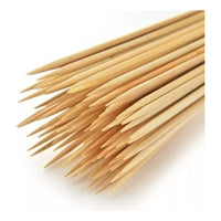 Palos Anticuchos Gruesos 45cm Brochetas Pinchos X 100 Ud.
