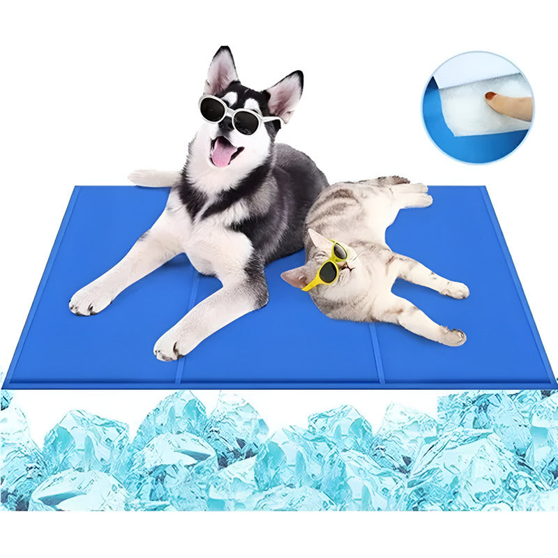 Manta Refrescante Mascotas Alfombra Cooling Perro-gato 90x50 Azar