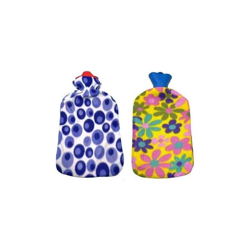 2 Guatero De Mano Con Funda De Polar 2 L Almohadilla Termica