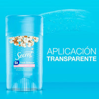 Desodorante Gel Secret Powder Protect Cotton Algodón 45g