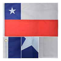 Bandera Premium Chile Chilena Bordada Reforzada 135x90 Cm Bandera Chile