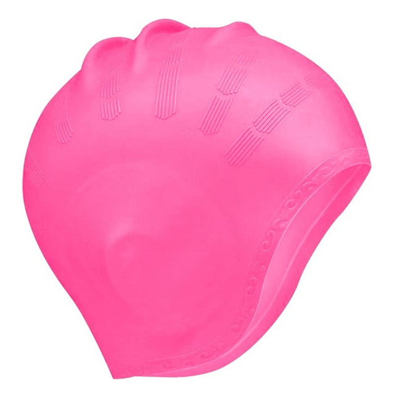 Gorro De Natación Silicona Resistente Protección Oídos