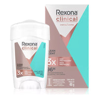 X2 Desodorante Crema Rexona Clinical Clean Scent 48g Women Clean Scent