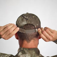 Jockey Tactica C/ Luz Led Camuflaje Gorro Caza Pesca Klimber