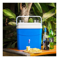 Cooler Nevera Cava Hielera Portátil 35 Litros Reyplast Azul