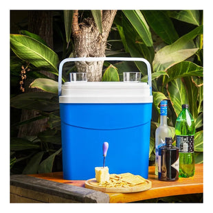 Cooler Nevera Cava Hielera Portátil 35 Litros Reyplast Azul