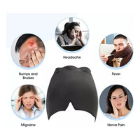 Pack 2 Gorros Gel Alivio De Migraña Terapia Frío Calor Dolor