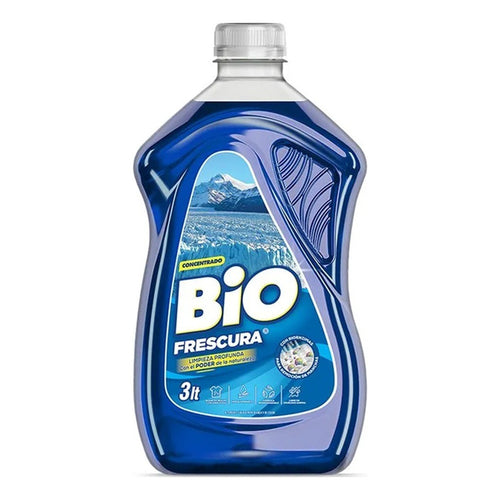 Pack X2 Detergente Liquido Bio Frescura Campos De Hielo 3l