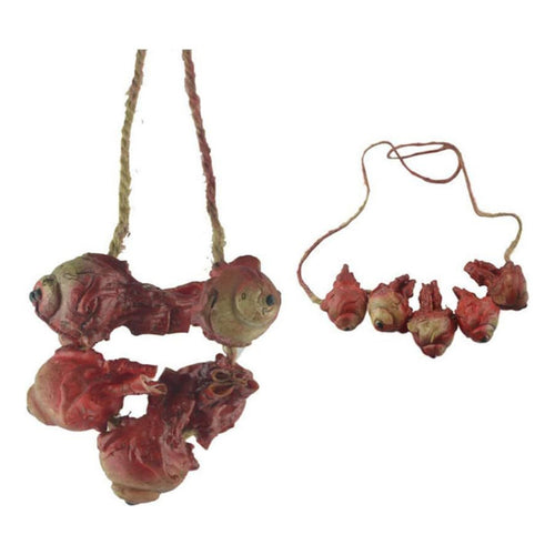 Collar De Ojos Sangrientos Halloween Para Fiesta Disfraz Ter Sangriento