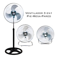 Ventilador De Base 18 Pulgadas 3 Velocidades Fs-4521. Cantidad De Aspas 5 Color De La Estructura Negro Color De Las Aspas Celeste Diámetro 18 Cm Frecuencia 50hz Material De Las Aspas Plástico