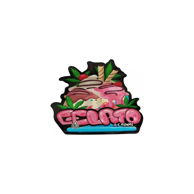 50 Bolsas De Mylar Contenedor Weed Cierre Cremallera No Olor