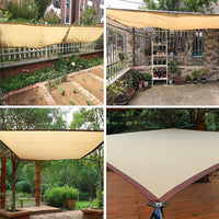 Toldo Rectangular 3x5 Sombra Cubierta Terraza Jardin Terraza Beige