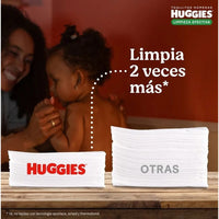 Pack X3 Toallitas Húmedas Huggies 96unid Limpieza Efectiva