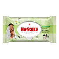 Pack X2 Toallitas Húmedas Huggies 96unid Limpieza Efectiva