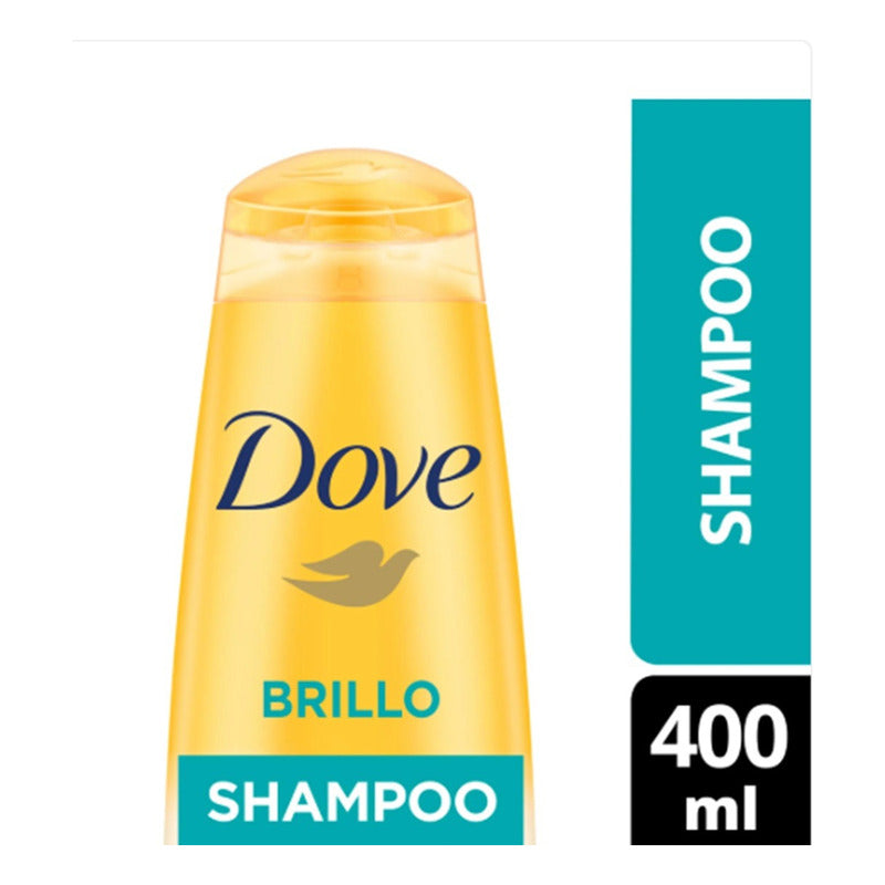 Shampoo Dove Brillo Óleo Micelar 400 Ml Suave Hidratante