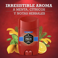 Desodorante Barra Old Spice Fresh Frescura Menta 50g