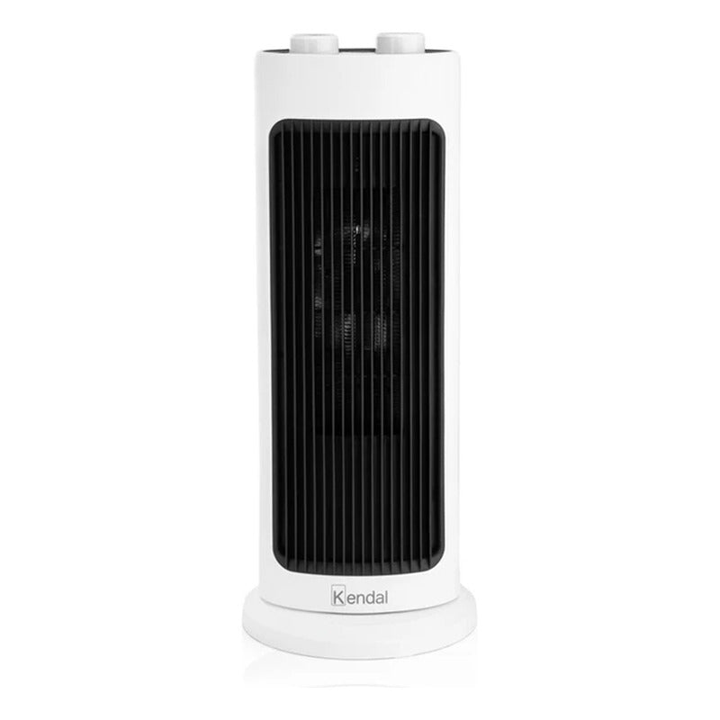 X2 Calefactor Eléctrico Kendal Ventilador Aire Tibio Calient Blanco