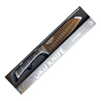 Cuchillo Parrillero Platinum Black Bull Santoku Asado Cocina