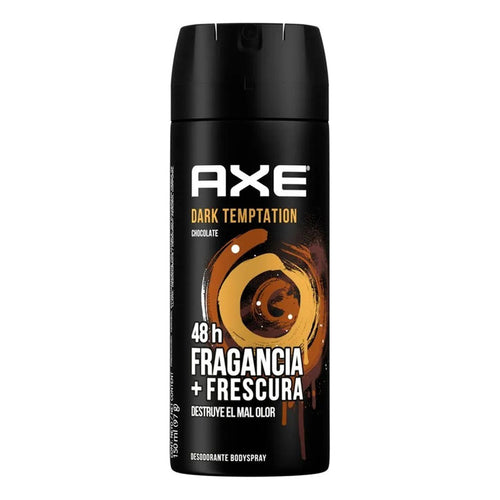 Desodorante Spray Axe Dark Temptation Chocolate 150ml Chocolate