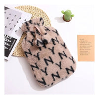 Pack3 Guatero Premium Goma Caucho 2000ml + Funda Polar Calor